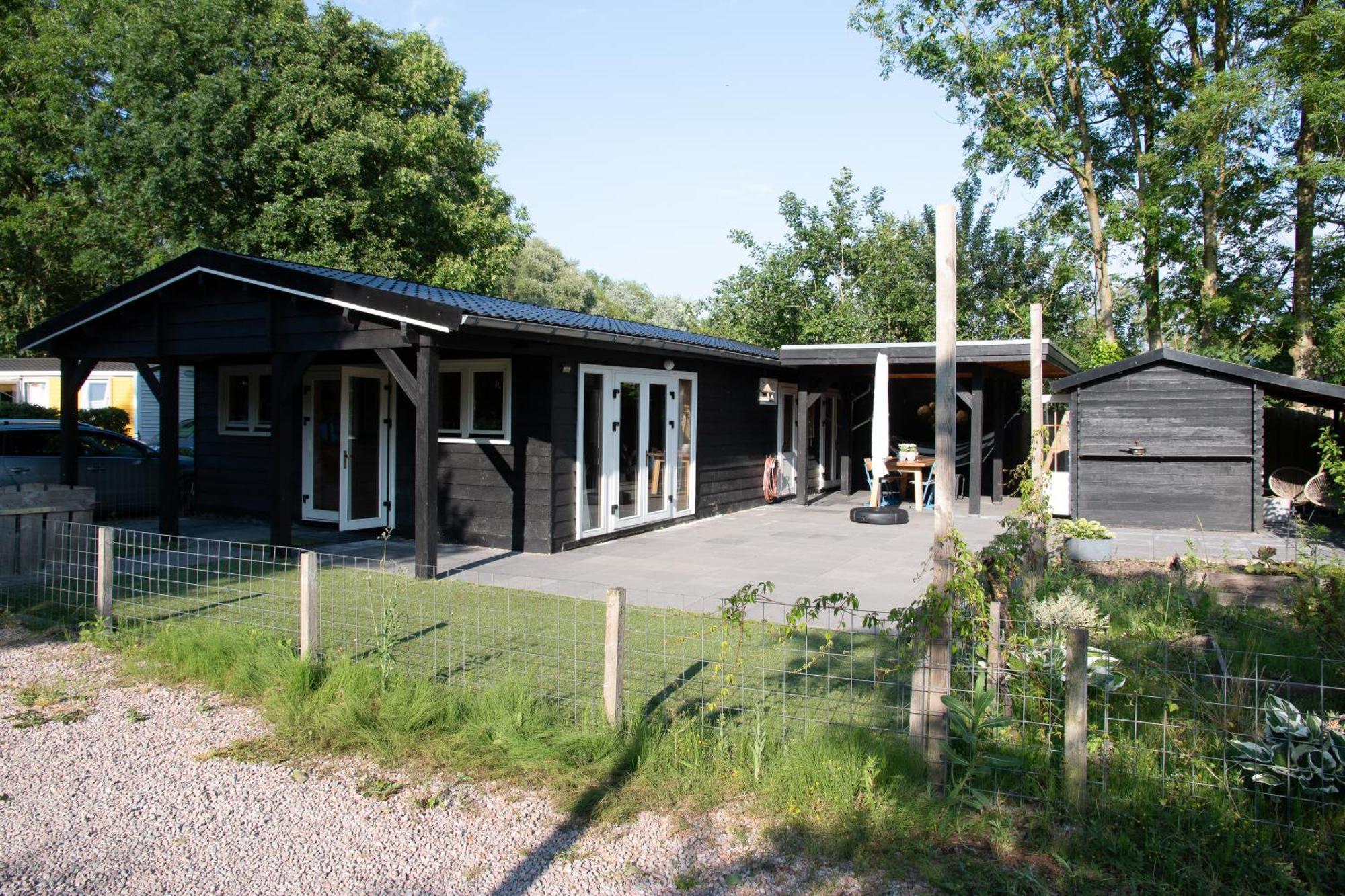 Luxe En Ruim Chalet Met Airco Bij Leekstermeer Matsloot Exteriér fotografie