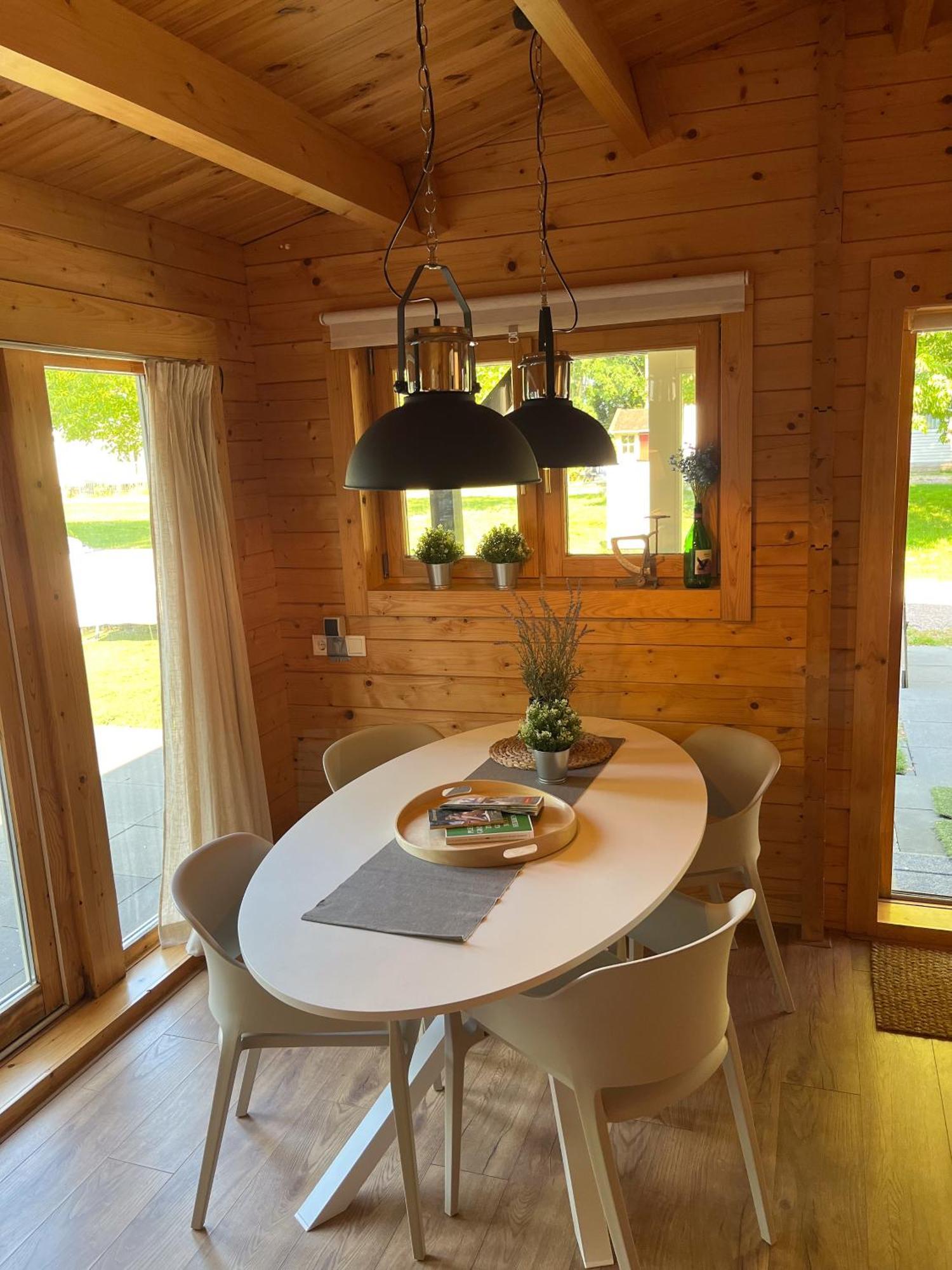 Luxe En Ruim Chalet Met Airco Bij Leekstermeer Matsloot Exteriér fotografie