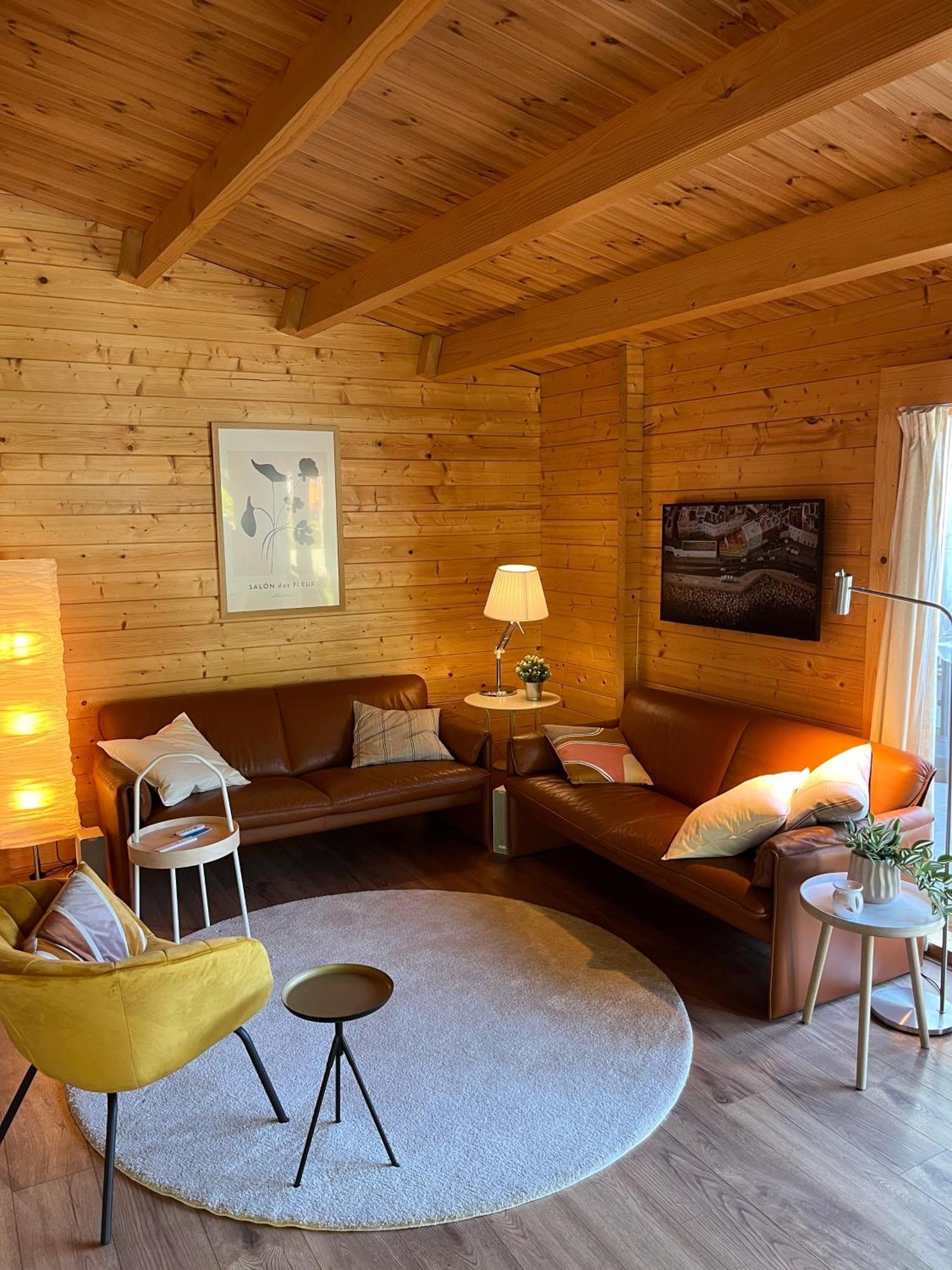 Luxe En Ruim Chalet Met Airco Bij Leekstermeer Matsloot Exteriér fotografie