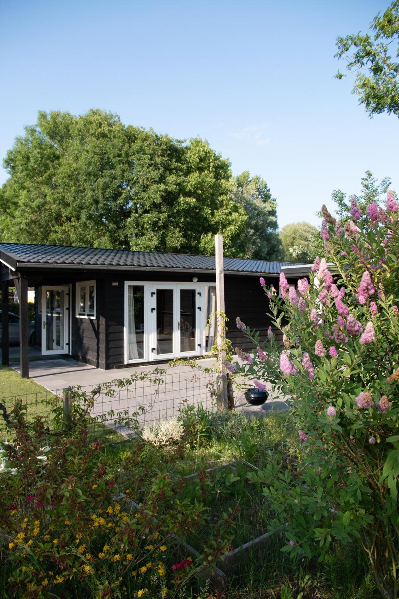 Luxe En Ruim Chalet Met Airco Bij Leekstermeer Matsloot Exteriér fotografie